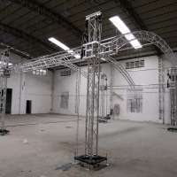 Mini indoor galvanized roof espita truss for park