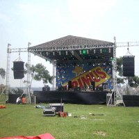 Malaysia Project Aluminum Light Truss And Stage