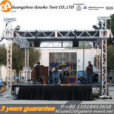 Outdoor mini truss stage for event party