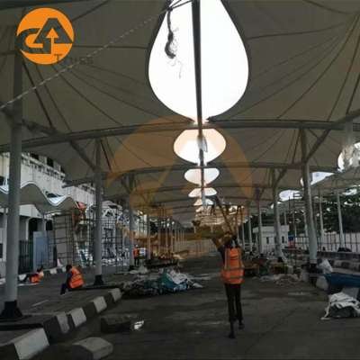 Nigeria Buse And Car Packing Station China Factory Manufacture Architecture Membrane